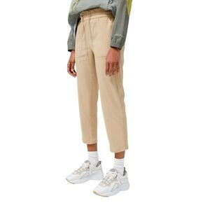 Lululemon Beyond the Studio Crop Pants Sz 10 Trench Tan